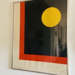 Mid Century Original Framed Art