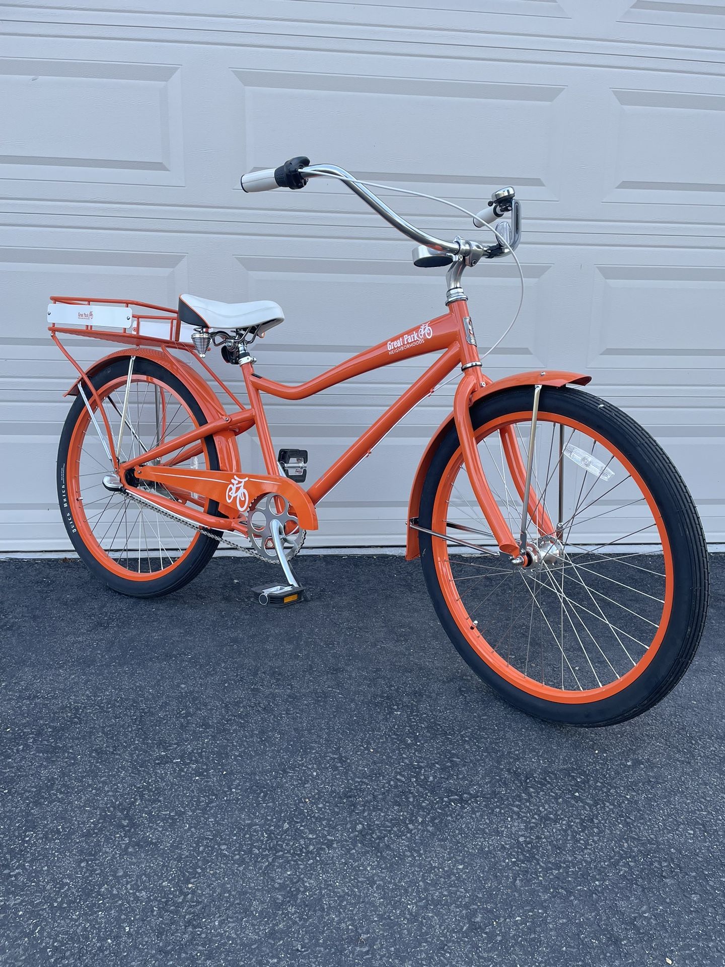 26 In - 3 Speeds Felt Bike Unisex Men’s Women’s Bike Bicycle Beach Cruiser