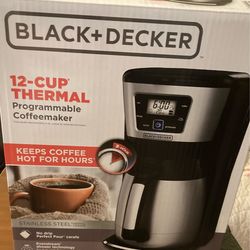 Black & Decker 12 cup Thermal Coffee Maker