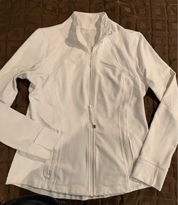 Lululemon jacket. White color, 14 size, women’s
