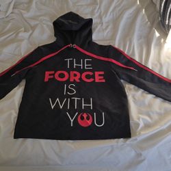 The Force is With You Girls Small Hoodie Sweatshirt