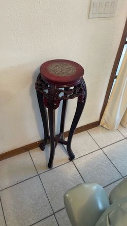 Asian  wood table