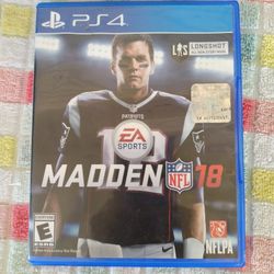 Madden 18 Ps4