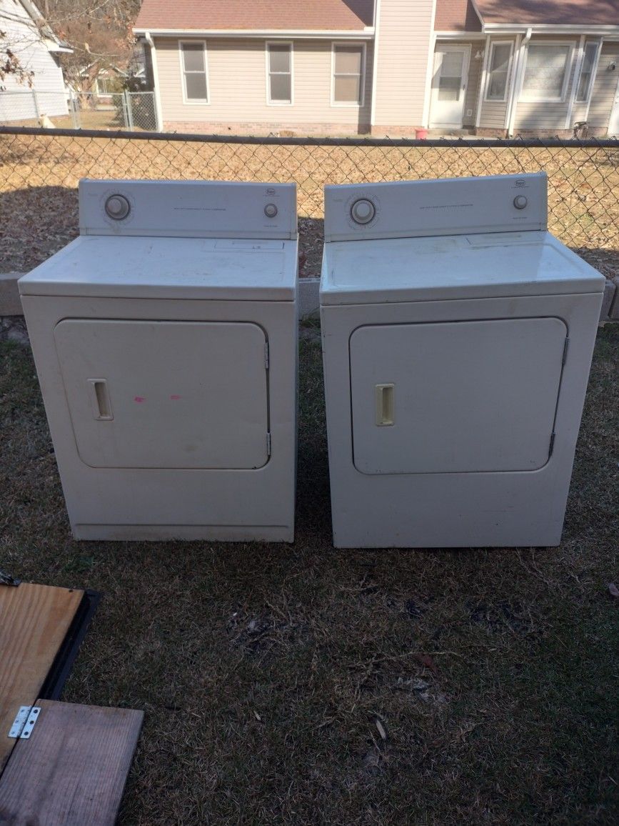 Roper Dryers ("No Heat") Parts Or Repair Project 