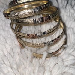 Gold Plated Bangles (kids)