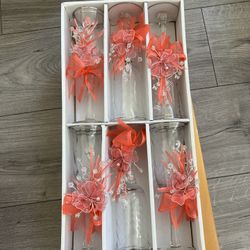 Glass Champagne Flutes 