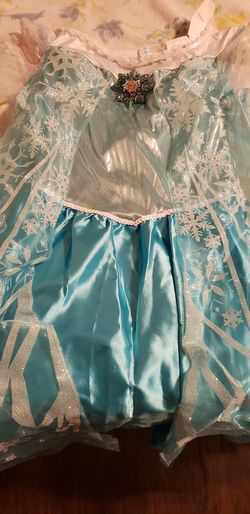 Girls Elsa frozen costume