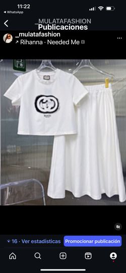Set De Falda Larga