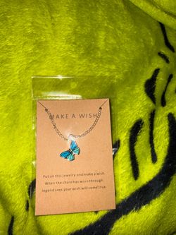 Butterfly necklace