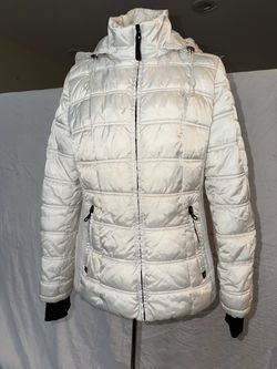 Nautica Women's Hooded Quilted Puffer Jacket