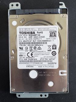 2.5" 1TB Hard Drive