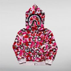 Bape X Hello Kitty Zipup