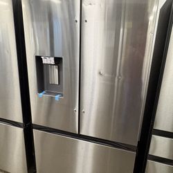 Samsung French Door Refrigerator (Stainless Steel, Water Dispenser) | ($0 Down) | No Credit Needed 