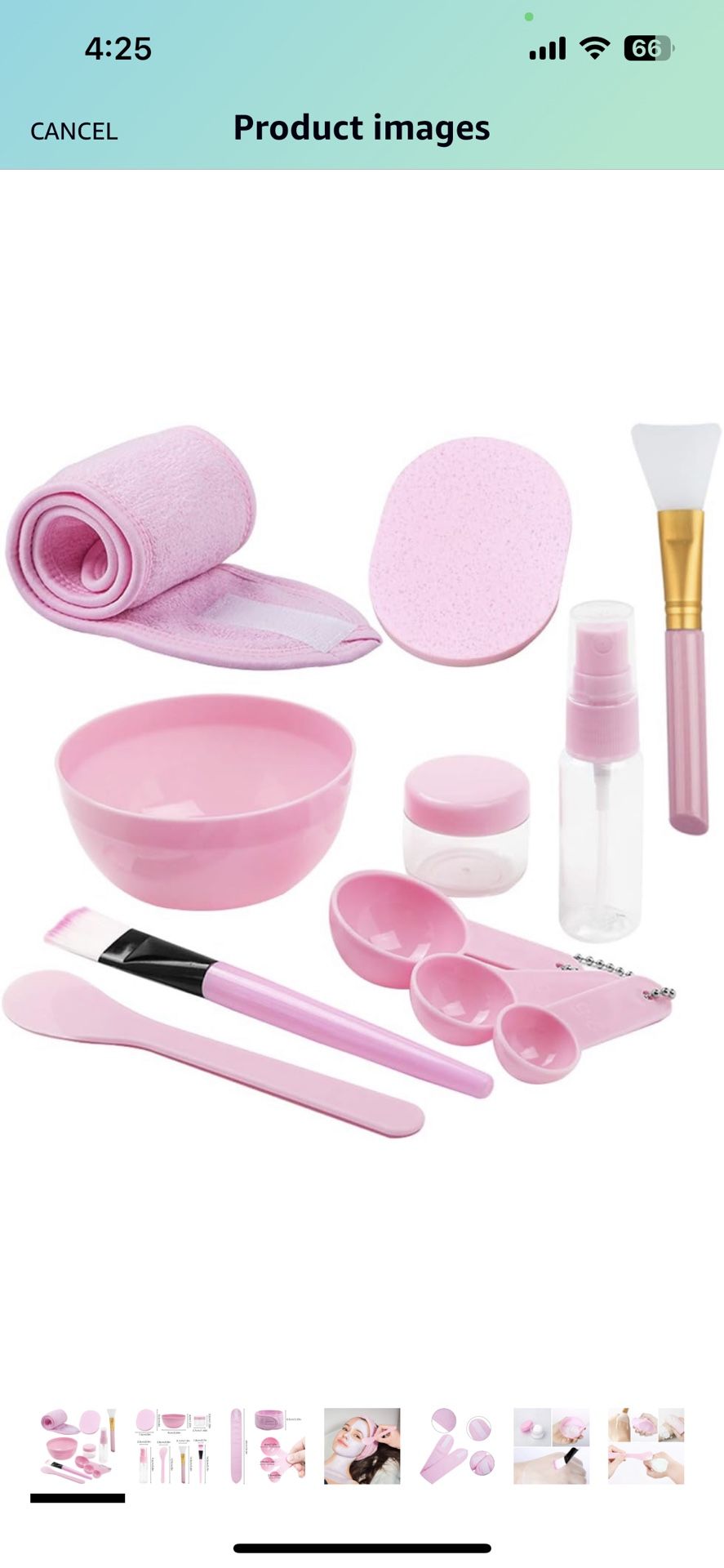 DIY Face Mask Mixing Tool 10 Pcs