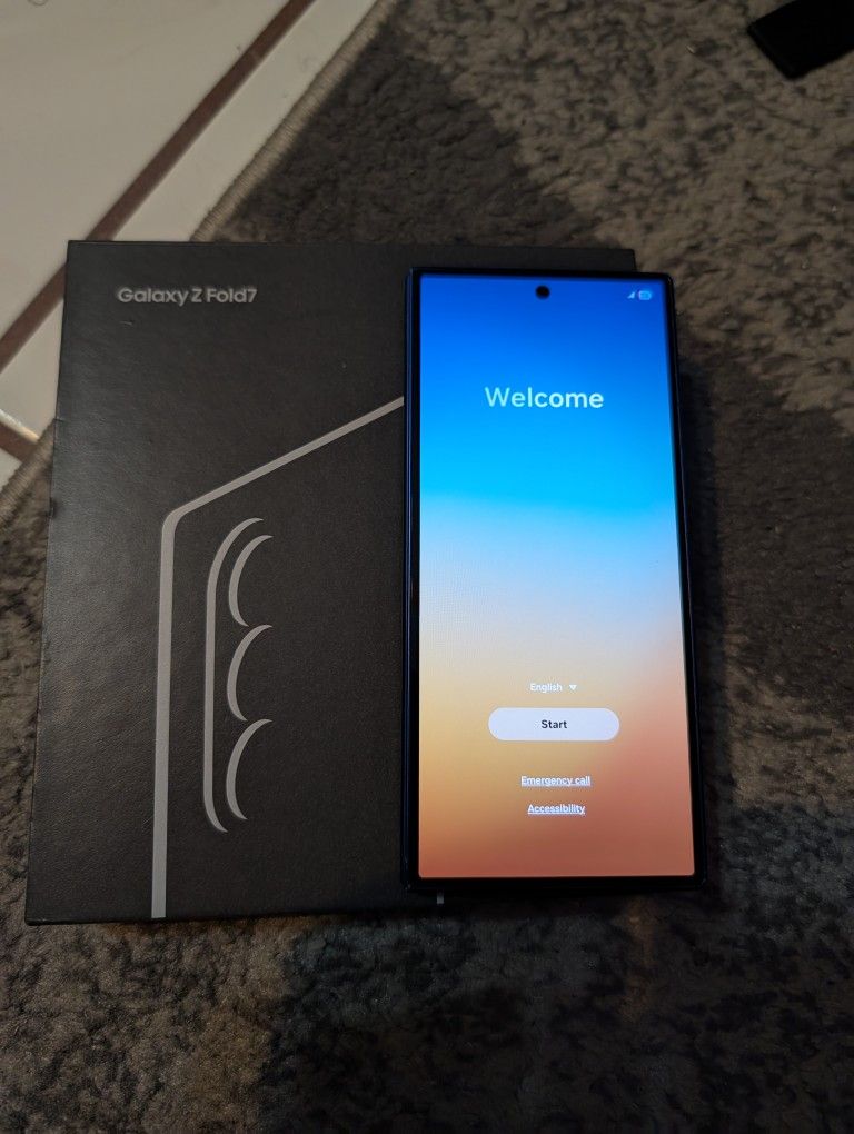 Samsung Galaxy Z Fold7 Navy Blue Factory Unlocked