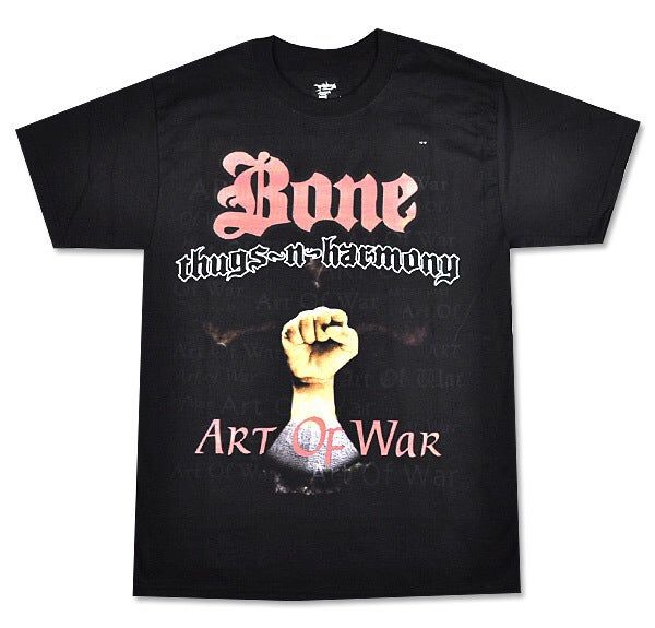 Bone Thugs N Harmony The Art Of War Tour 1997 Tee - Black (Size Medium) BRAND NEW NEVER WORN