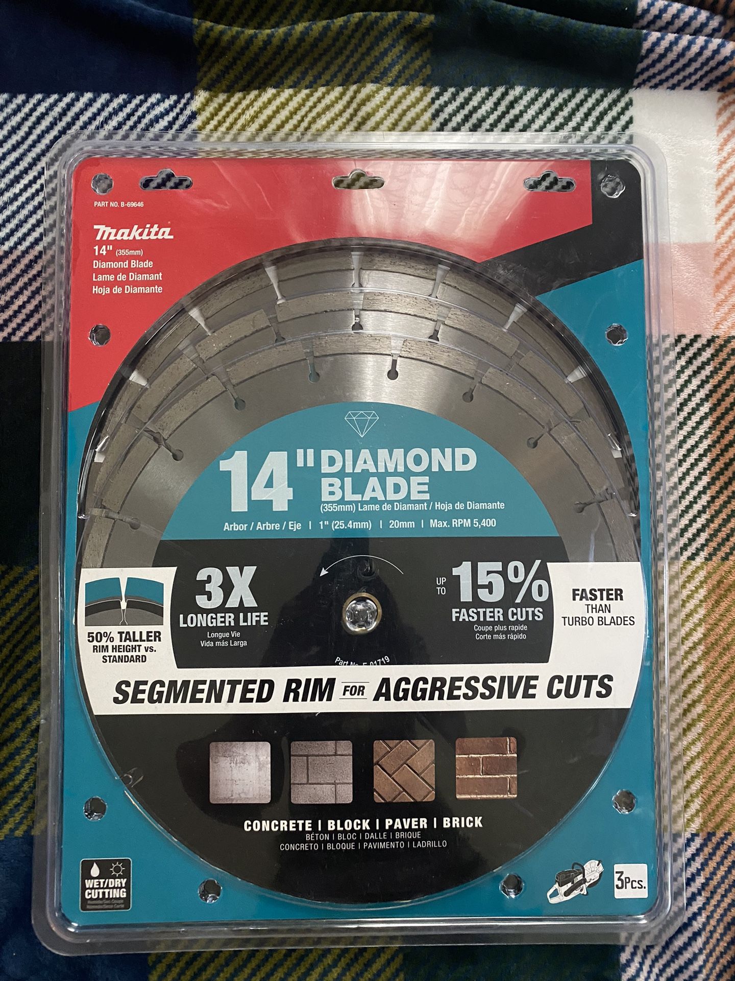 14” Makita Saw Diamond Blade