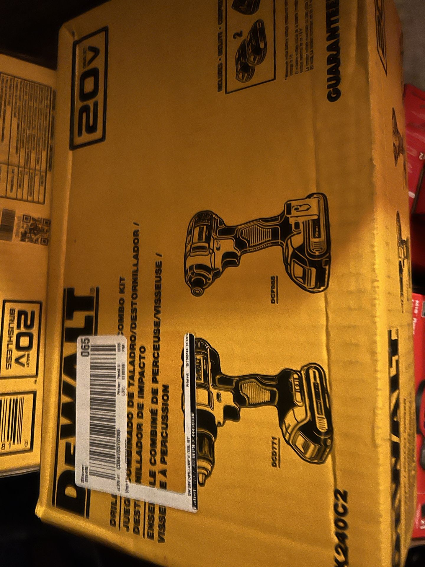 Impact N Drill Combo Kit Dewalt