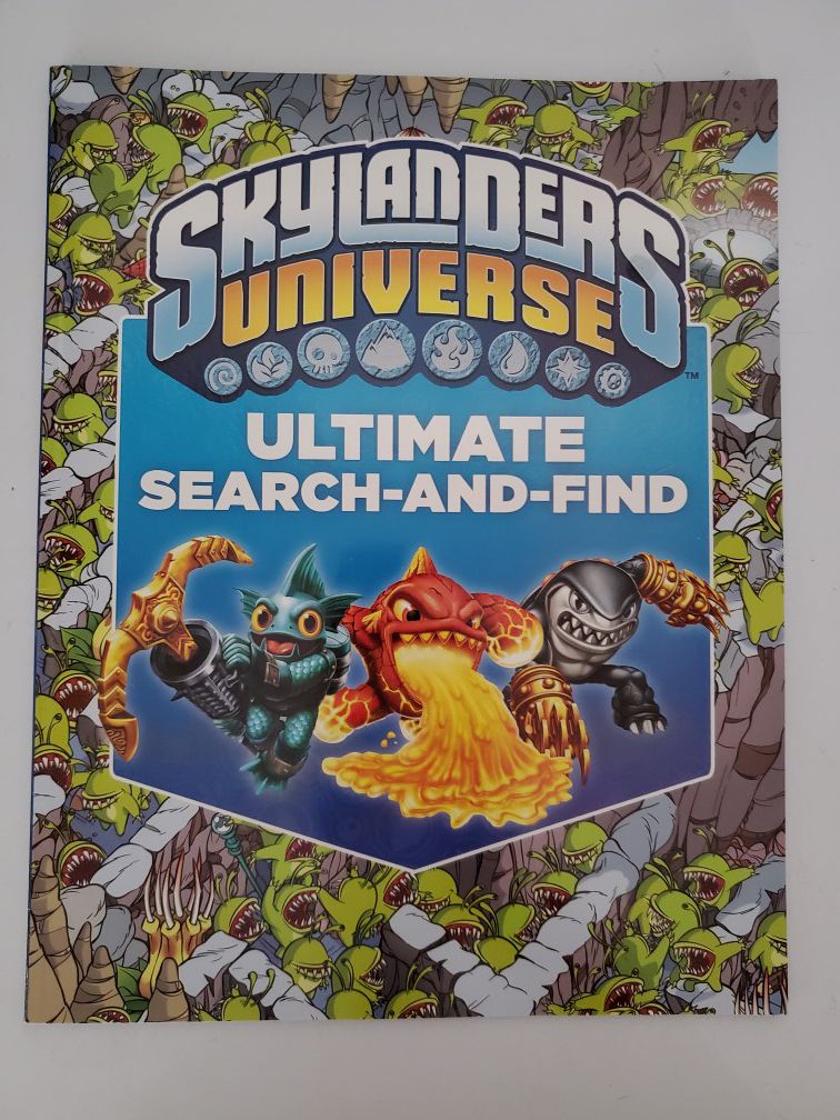 Kids Book- Skylanders Ultimate Search and Find