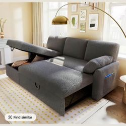 Brand New Sectional Sleeper Sofa – Still in Boxes – $450