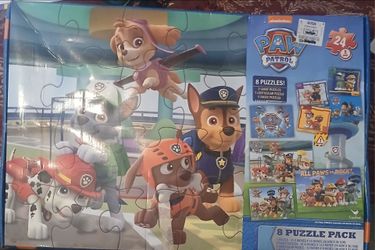 8 paw patrol puzzles New