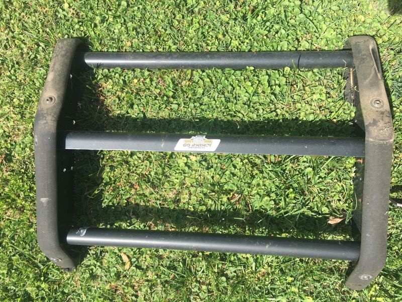 Black Used Go Rhino and Manik Police Push Bumpers Bars
