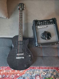 Epiphany les Paul special II  w/ Ibanez amp