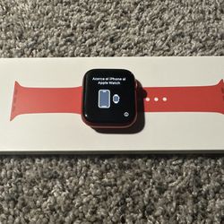 Product Red Apple Watch Series 6 44mm GPS