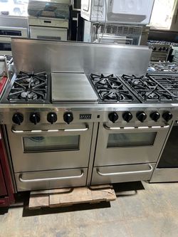 FiveStar Stainless Steel Dual Oven Gas Range
