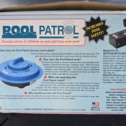 Pool Patrol Alarm-New In Box