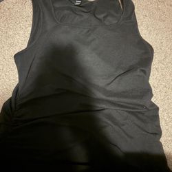 shein: black tang top 
