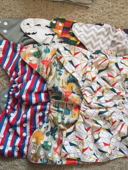 Cloth diapers pockets