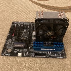 motherboard ram cpu combo (read description)