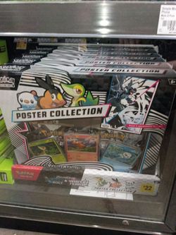 Pokemon cards Black bolt white flare poster collection