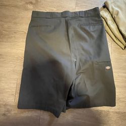 Dickies Grey Shorts, 38 Waist, Long