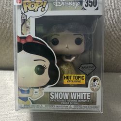 Snow White Diamond Pop Vinyl