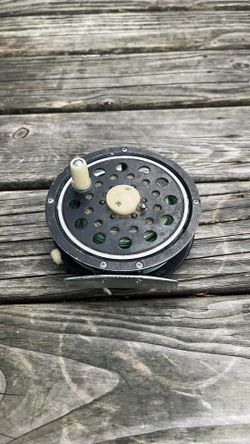 Old fishing reel