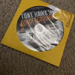 Tony Hawk’s Underground (ps2 Game)