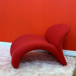 Hardly Used Red Lounge Couch 