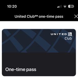 United Airlines Club Pass Lounge