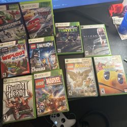 Xbox Games With See Through Control -  Cables Controller 