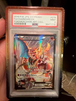 Charizard Japanese Game art collection promo PSA 9