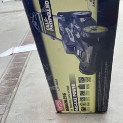 Ryobi self-propelled lawn mower 40v