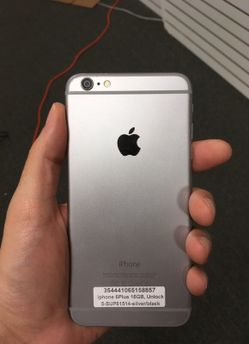 iPhone 6 Plus unlocked