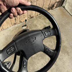 Steering Wheel Column/ Airbag Key Chevy GMC 03-07