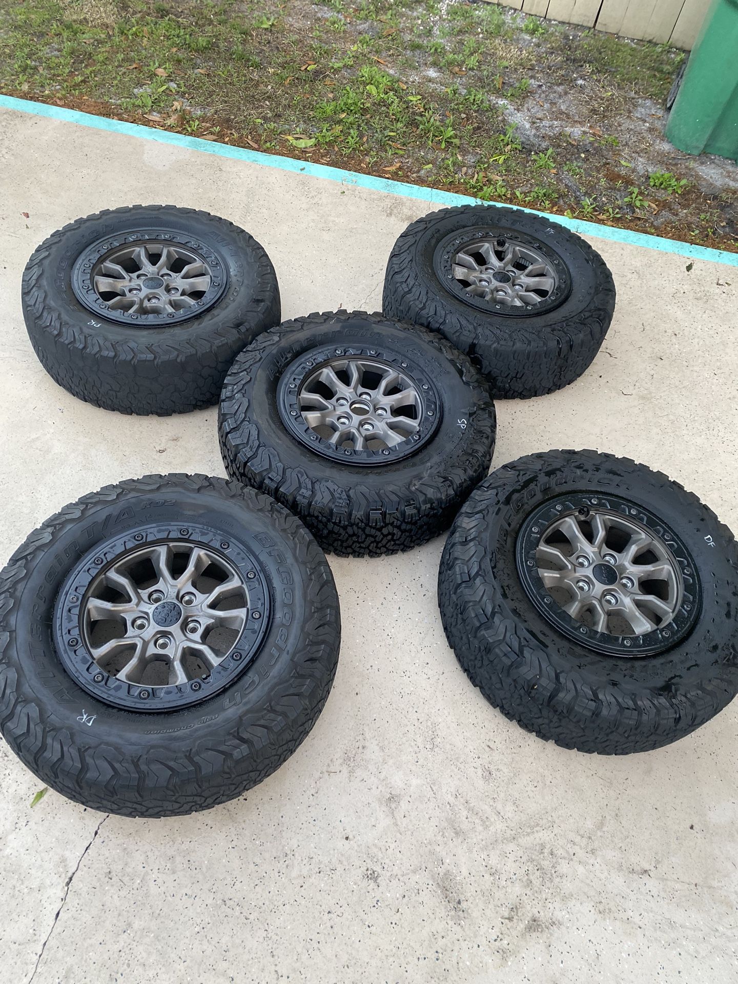 JEEP WRANGLER 392 JLU WHEEL SET 