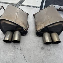 2017 WRX STI OEM Mufflers