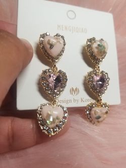 Beautiful fancy earrings