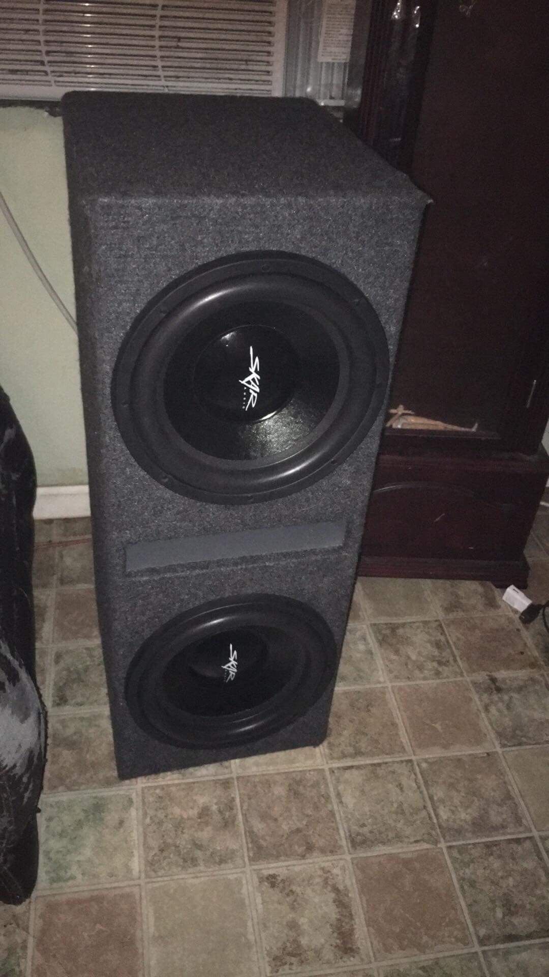 2 12’s skar audio
