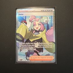 Iono SVP124 Pokemon Premium Tournament Collection Black Star Promo Sealed New